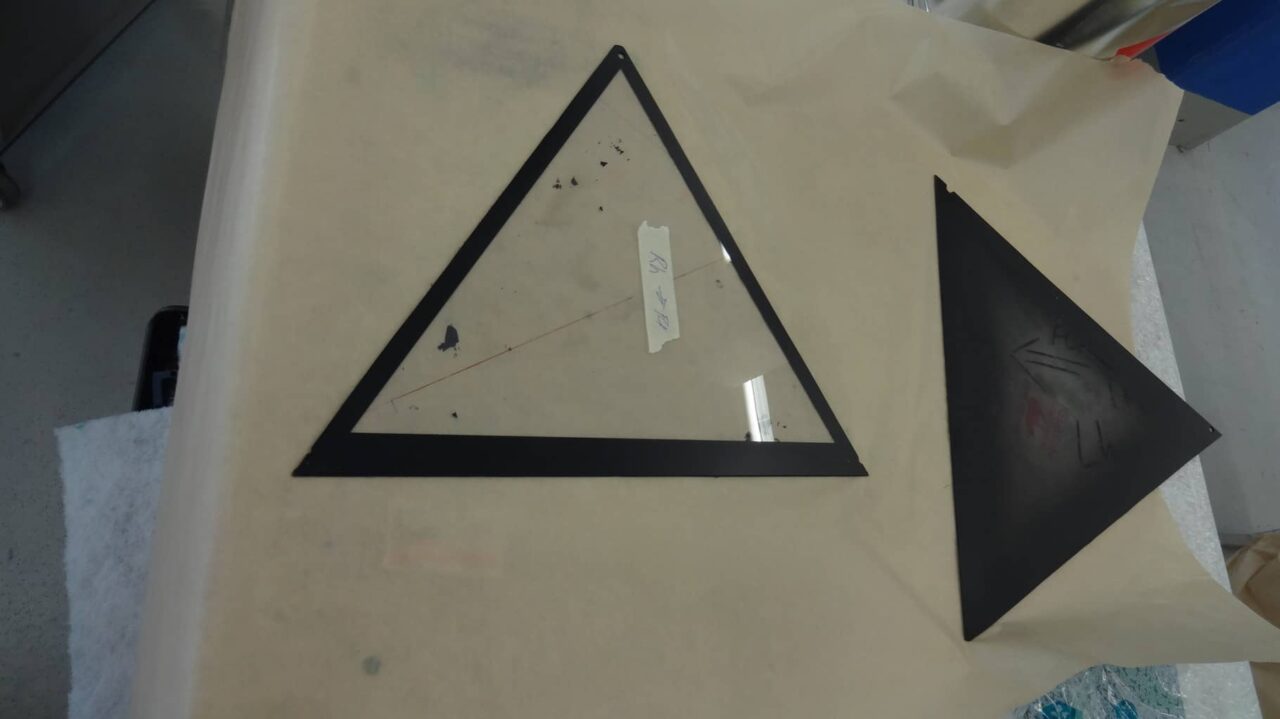 Aft Windows vorbereitet für den Einbau